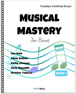 Musical Mastery for Band Teacher's Edition Brass  9780692192085 Front Cover