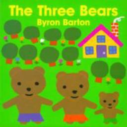 Three Bears Board Book  9780694009985 Front Cover