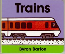 Trains Board Book  9780694011674 Front Cover