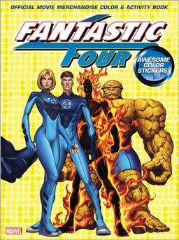 Fantastic Four Color and Activity Book - Stickers