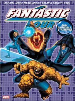 Fantastic Four Color and Activity - Sticker Storybook