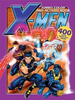 X-Men Jumbo Color and Activity Book
