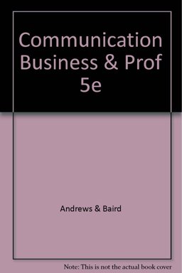 Communication for Business and the Professions