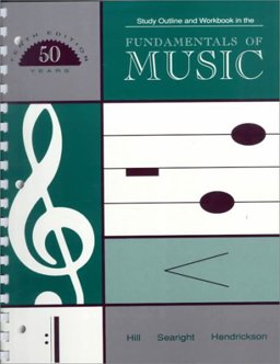 Study Outline and Workbook in the Fundamentals of Music 10th 9780697104311 Front Cover