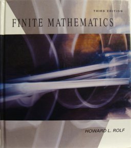 Finite Mathematics 3rd 9780697161710 Front Cover