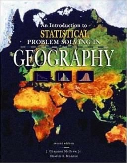 Introduction to Statistical Problem Solving in Geography 2nd 9780697229717 Front Cover