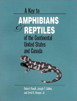 Key to Amphibians and Reptiles of the Continental United States and Canada  9780700609291 Front Cover