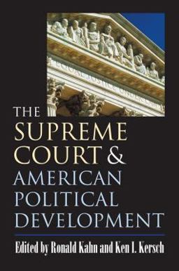 Supreme Court and American Political Development  9780700614394 Front Cover