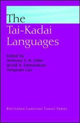 Tai-Kadai Languages  9780700714575 Front Cover