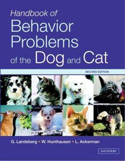 Handbook of Behavior Problems of the Dog and Cat 2nd 9780702027109 Front Cover