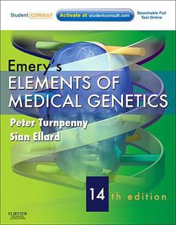 Emery's Elements of Medical Genetics With STUDENT CONSULT Online Access 14th 9780702040436 Front Cover