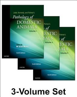 Jubb, Kennedy and Palmer's Pathology of Domestic Animals: 3-Volume Set 6th 9780702053221 Front Cover