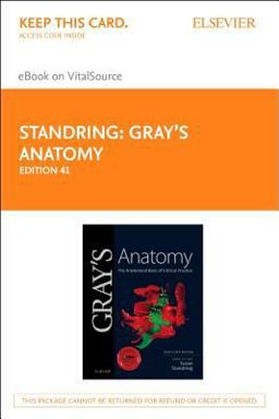 Gray's Anatomy Elsevier EBook on VitalSource (Retail Access Card)