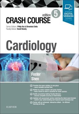 Crash Course Cardiology 5th 9780702073571 Front Cover