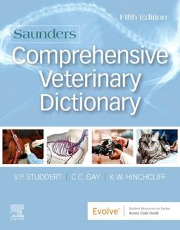 Saunders Comprehensive Veterinary Dictionary 5th 9780702074639 Front Cover