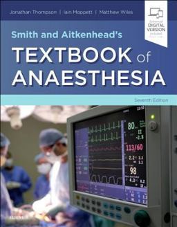 Smith and Aitkenhead's Textbook of Anaesthesia 7th 9780702075001 Front Cover