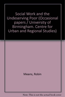 Social Work and the 'undeserving' Poor