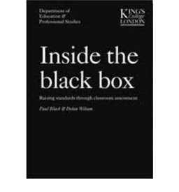 Inside the Black Box Raising Standards Through Classroom Assessment 2006 9780708713815 Front Cover