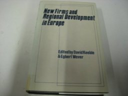 New Firms and Regional Development