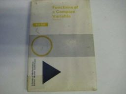 Functions of a Complex Variable