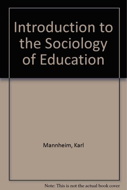 Introduction to the Sociology of Education Introduction to the Sociology of Education