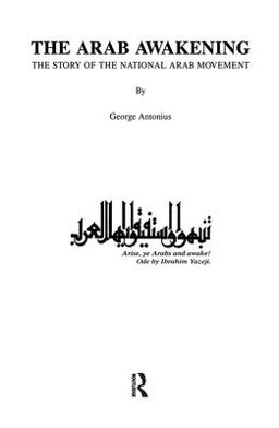 Arab Awakening 3rd 9780710306739 Front Cover