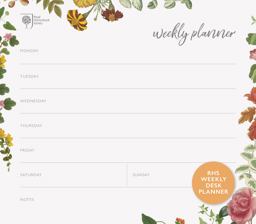 RHS Weekly Desk Planner