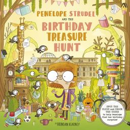 Penelope Strudel And the Birthday Treasure Hunt - SPOT the CLUES and CRACK the CODES to Help Penelope Find Her Birthday Surprise!  9780711254312 Front Cover