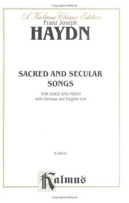 Sacred and Secular Songs Sacred and Secular Songs