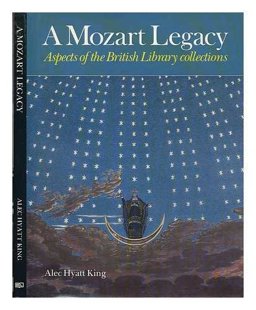 Mozart Legacy Aspects of the British Library Collections 1984 9780712300445 Front Cover