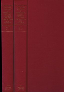 Location Register of Twentieth-Century English Literary Manuscripts and Letters