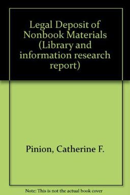 Legal Deposit of Non-Book Materials