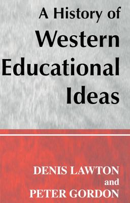 History of Western Educational Ideas  9780713040418 Front Cover