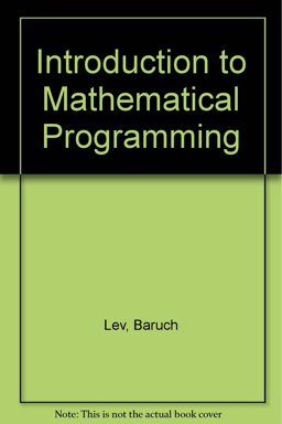 Introduction to Mathematical Programming