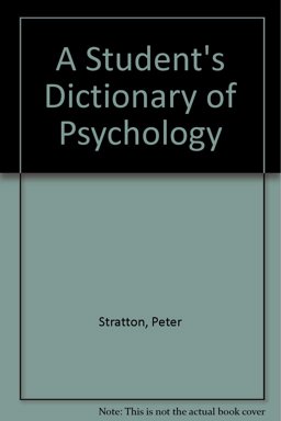 A Student's Dictionary of Psychology