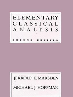 Elementary Classical Analysis 2nd 9780716721055 Front Cover