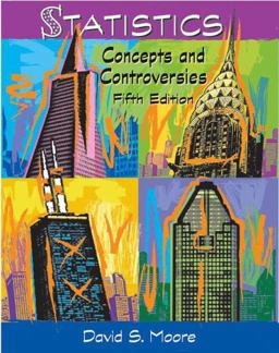 Statistics Concepts and Controversies 5th 9780716740087 Front Cover