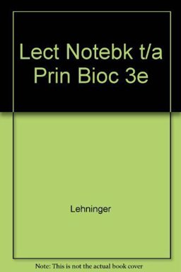 Principles of Biochemistry