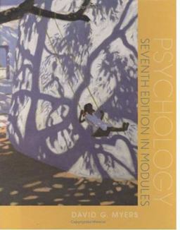 Psychology in Modules 7th 9780716758426 Front Cover