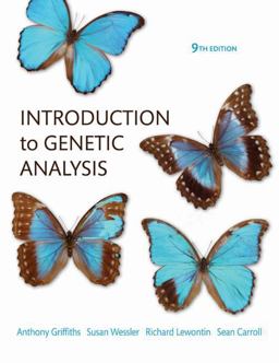 Introduction to Genetic Analysis 9th 9780716768876 Front Cover