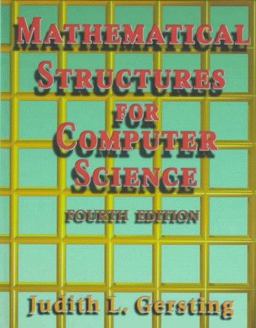 Mathematical Structure for Computer Science 4th 9780716783060 Front Cover