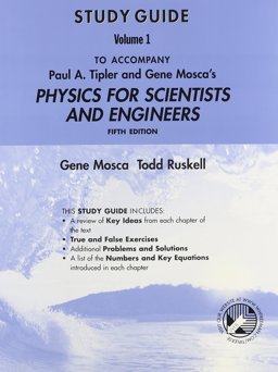 Physics for Scientists and Engineers Study Guide, Volume 1 5th 9780716783329 Front Cover