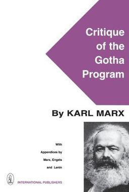 Critique of the Gotha Programme