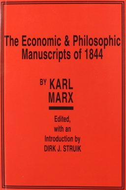 Economic and Philosophic Manuscripts of 1844  9780717800537 Front Cover