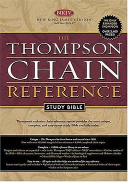 The Thompson Chain Reference  Study Bible