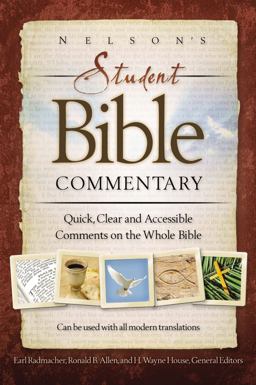 Nelson's Student Bible Commentary Quick, Clear and Accessible Comments on the Whole Bible  9780718024956 Front Cover