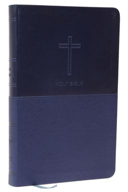 NKJV Value Thinline Bible Red Letter Edition [Blue]  9780718074463 Front Cover