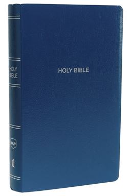 NKJV Gift and Award Bible Red Letter Edition [Blue]  9780718075156 Front Cover