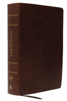 The King James Study Bible, Full-Color Edition [Brown]