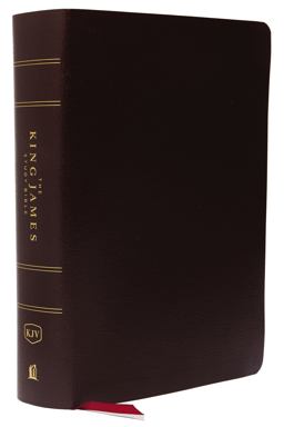 The King James Study Bible, Indexed, Full-Color Edition [Burgundy]
